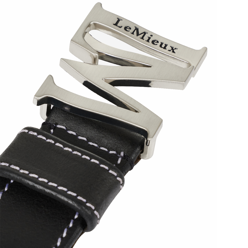 LeMieux Monogram Belt - Black-1
